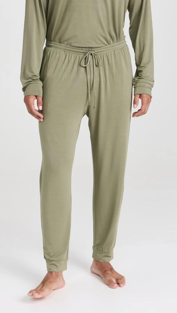 Eberjey Henry Modal Long Sleeve PJ Set 4