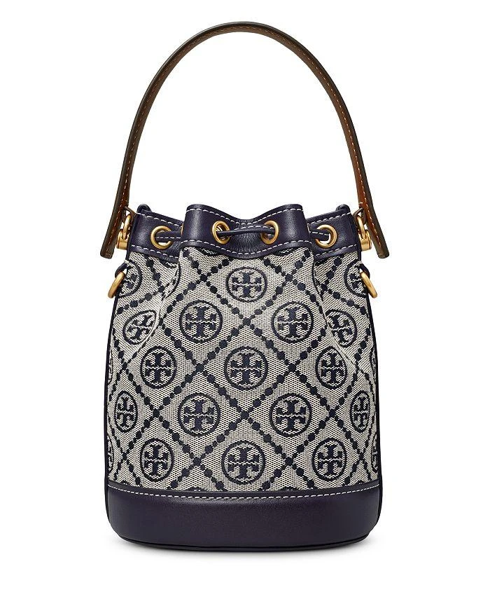 Tory Burch T Monogram Jacquard Mini Bucket Bag 6