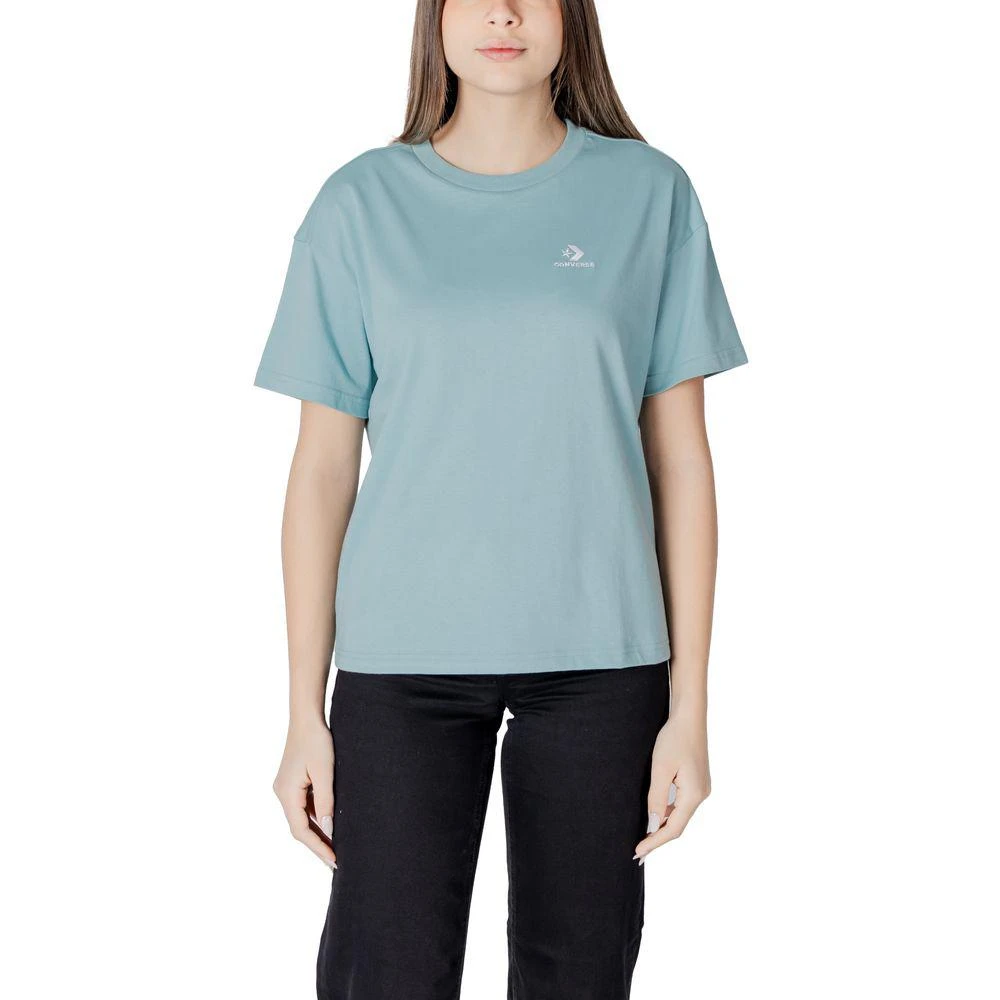 Converse Converse Green Cotton Tops & T-Shirt 1