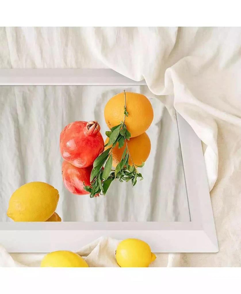 Amorho Bathroom Mirror, 60" x 30" Inch Thick Metal Framed Wall Mirrors for Over Sink, Bedroom, Living Room, Entryway, Rectangle Wall-Mounted Mirrors in White(Horizontal/Vertical) 2