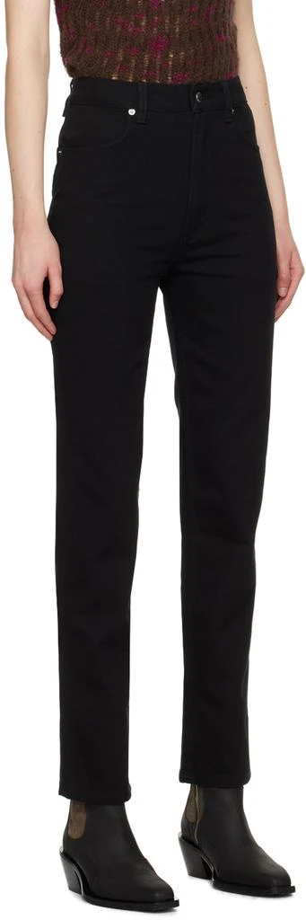 Eckhaus Latta Black Straight-Leg Jeans 2