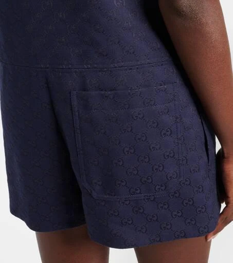 Gucci Horsebit GG Canvas romper 6