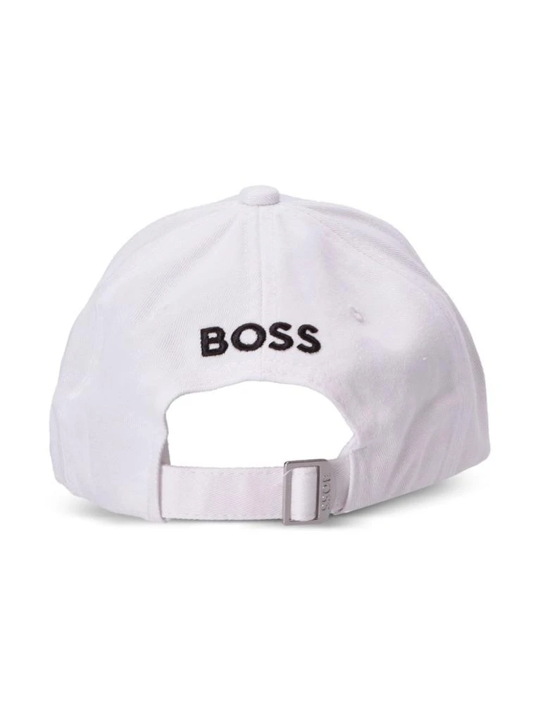 Hugo Boss BOSS Men's Iconic Flag Cotton Twill Cap, White Cloud 3