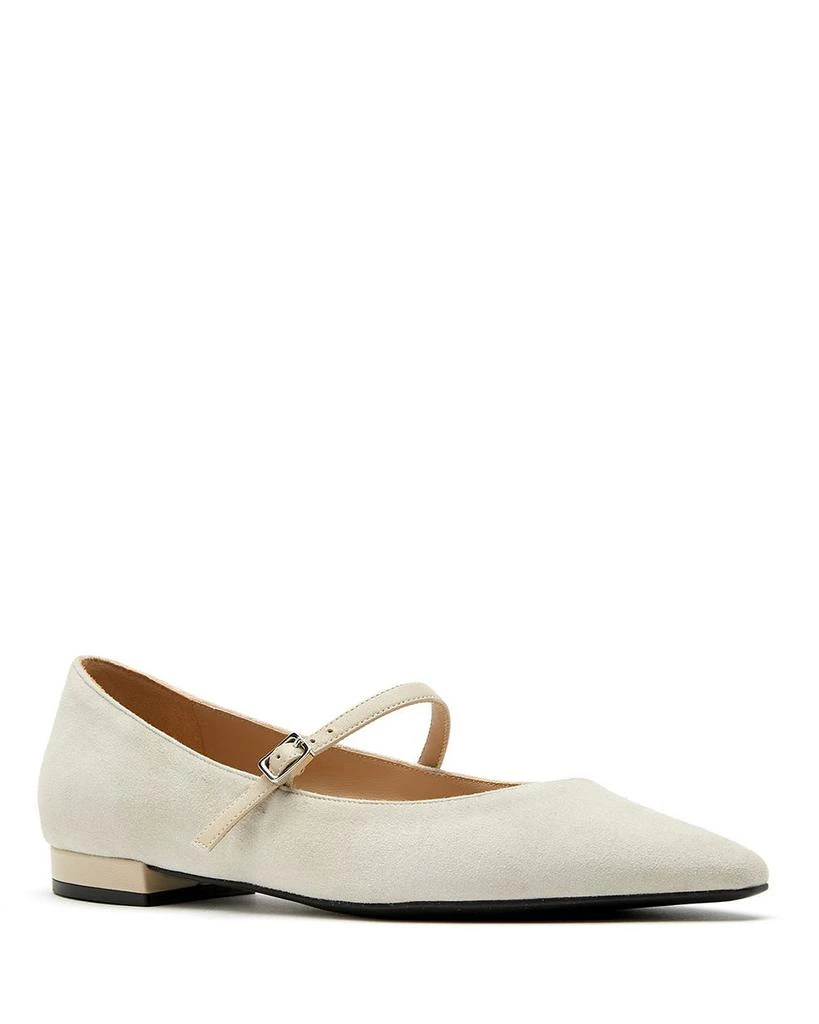 La Canadienne Women's Fritz Suede Leather Ballet Flats 1
