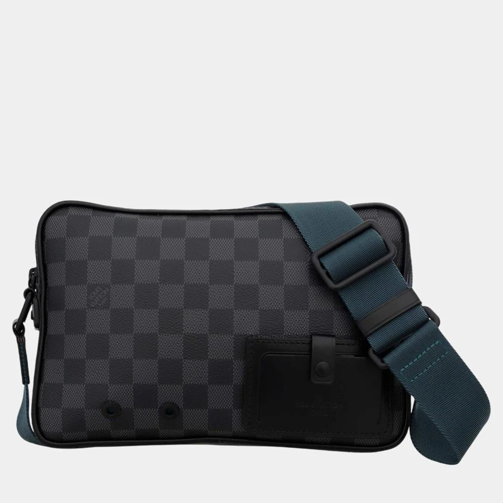 Louis Vuitton Louis Vuitton Grey Damier Graphite Alpha Messenger Bag 1