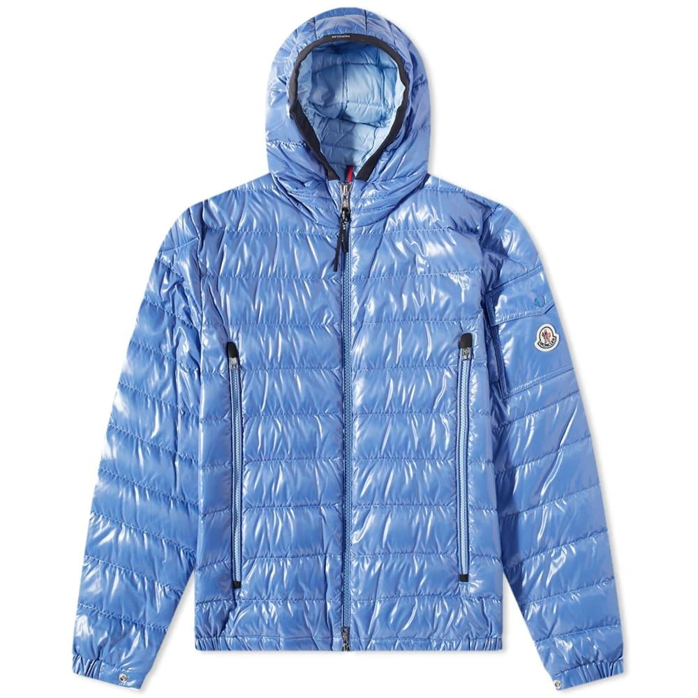 Shop Moncler Galion Hooded Down Jacket on Sale at BeyondStyle