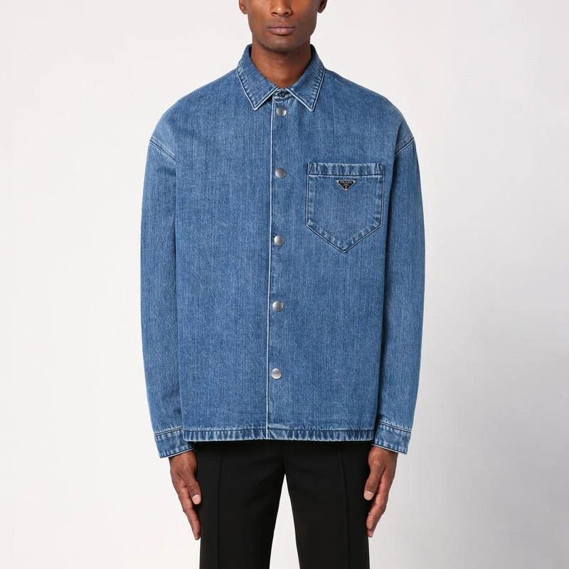 Prada Blue denim shirt 1
