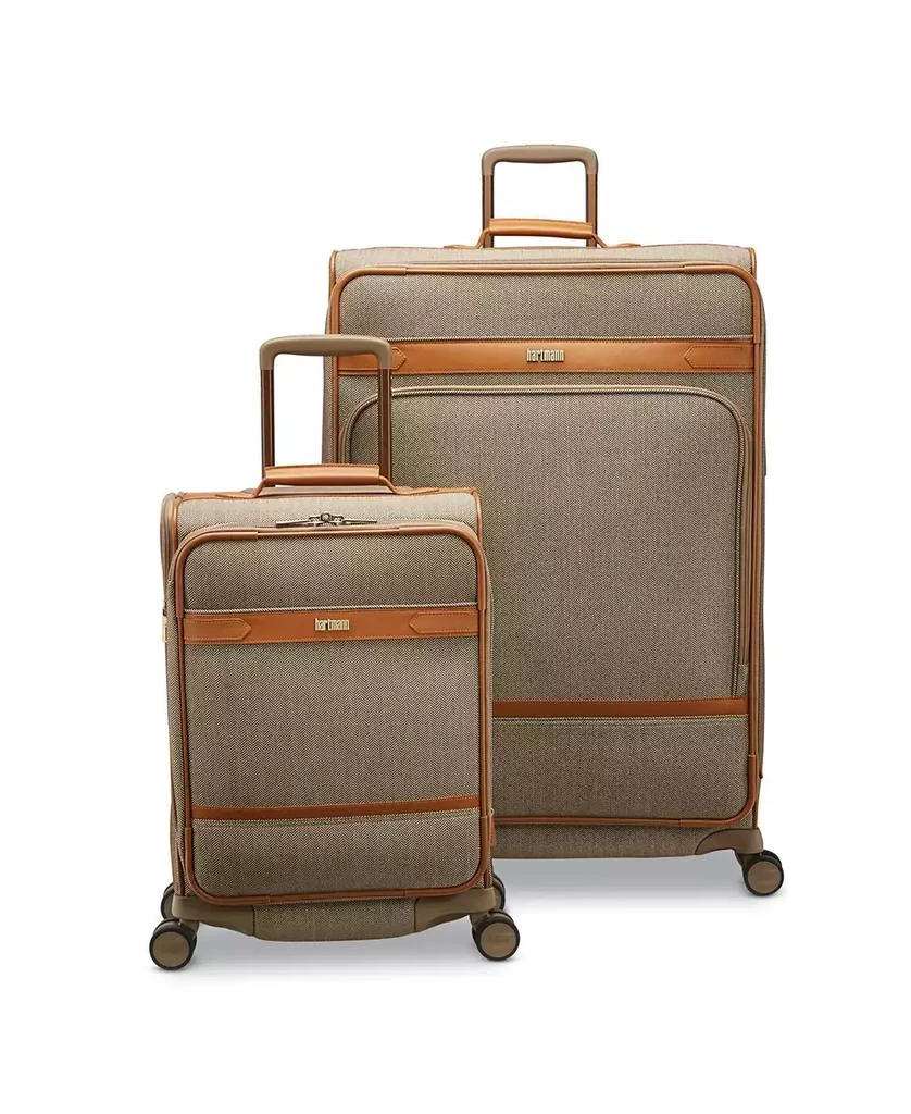 Hartmann Herringbone DLX Extended Journey Expandable Spinner Suitcase 3