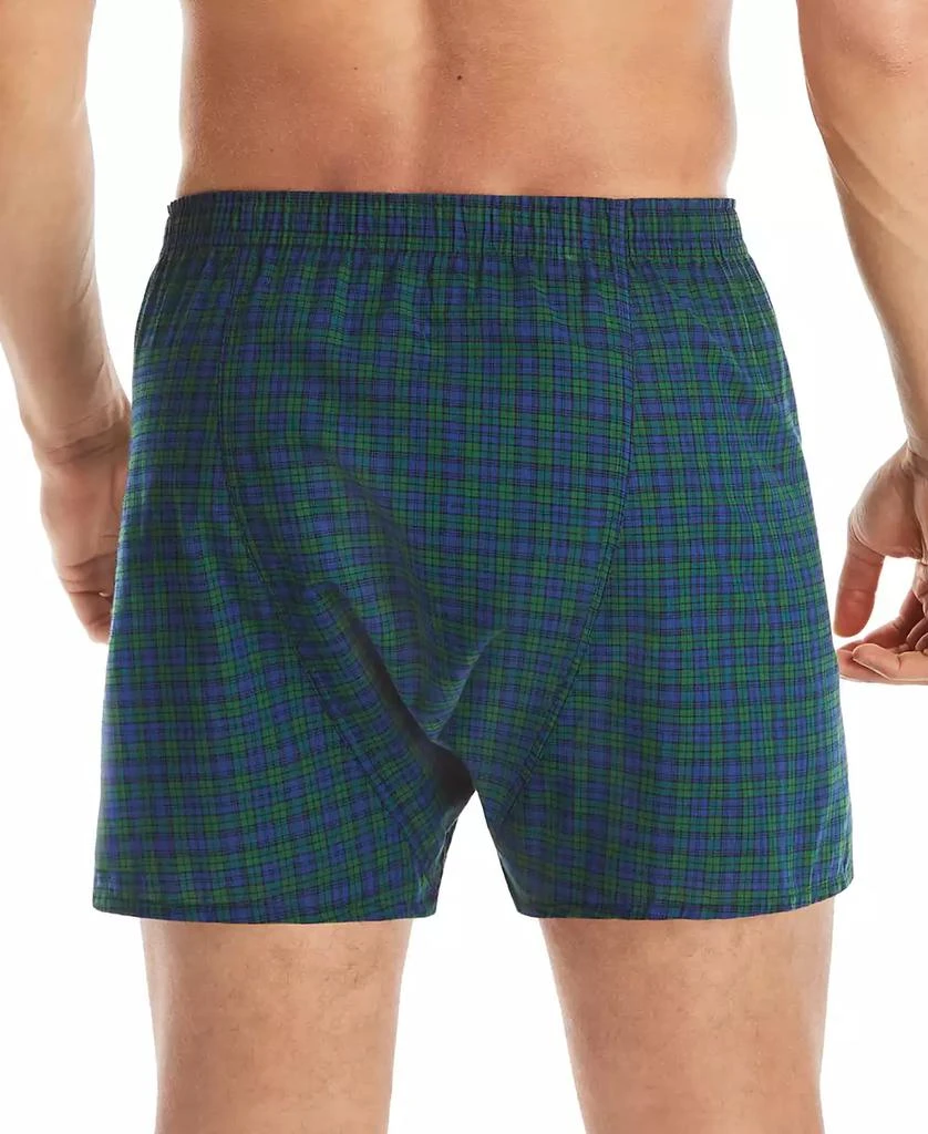 Hanes Men's 5-Pk. Ultimate® FreshIQ® Tartan Print Woven Boxers 6