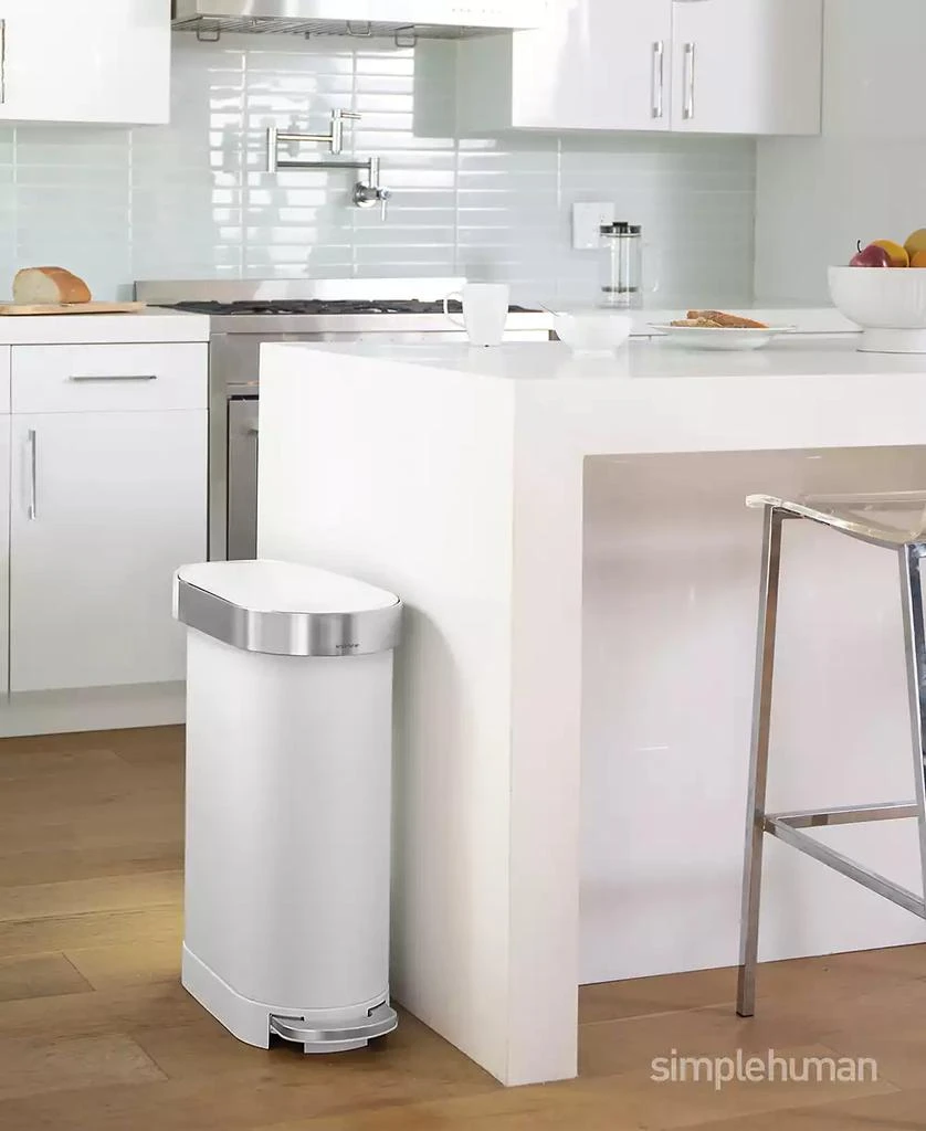 simplehuman Slim Step Can, 45 Liter 6