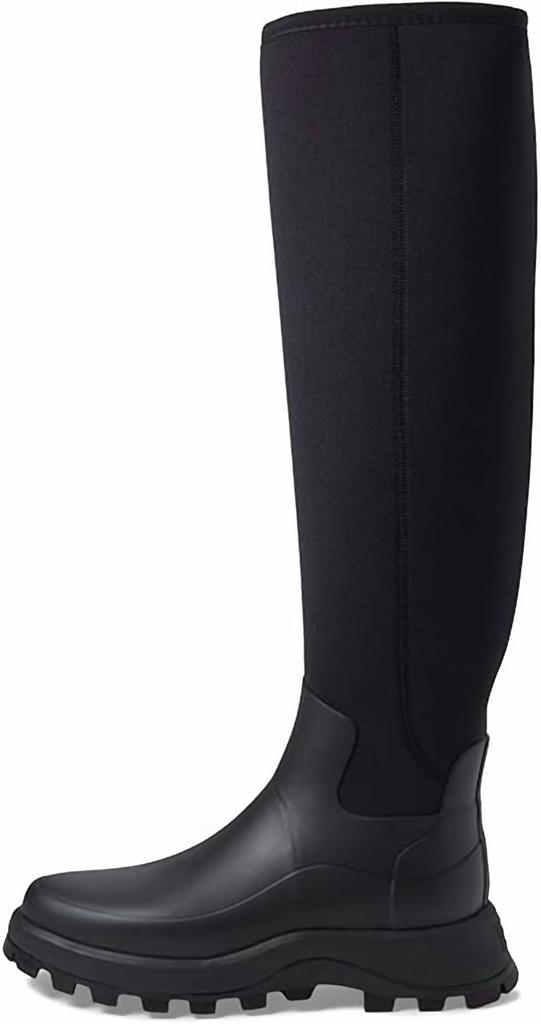 Hunter Women's City Explorer Tall Rain Boot In Black