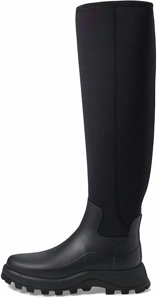 Hunter Women's City Explorer Tall Rain Boot In Black 2
