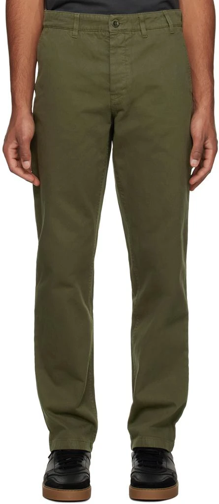 NORSE PROJECTS Khaki Aros Heavy Trousers 1