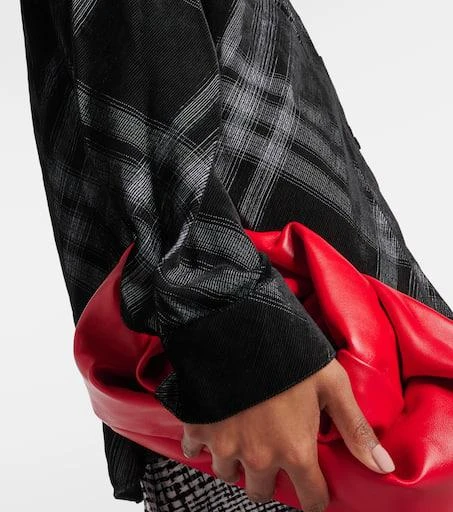 Burberry Burberry Check velvet shirt 5