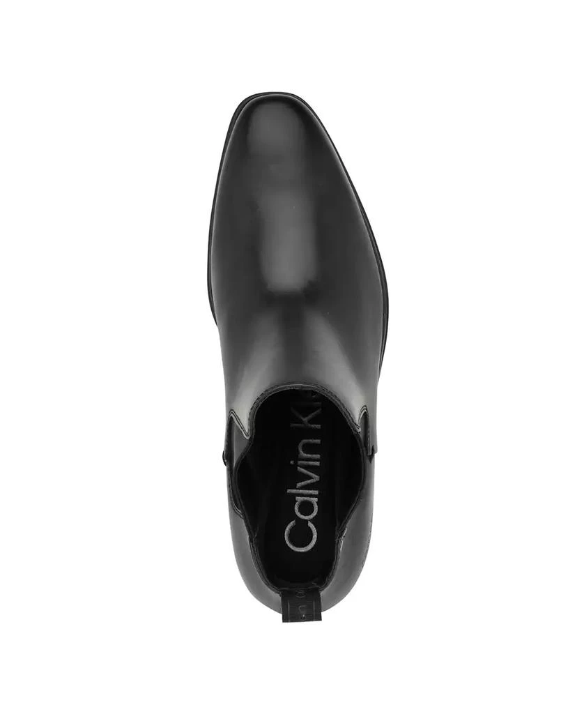 Calvin Klein Men's Donto Slip-On Pointy Toe Boots 4