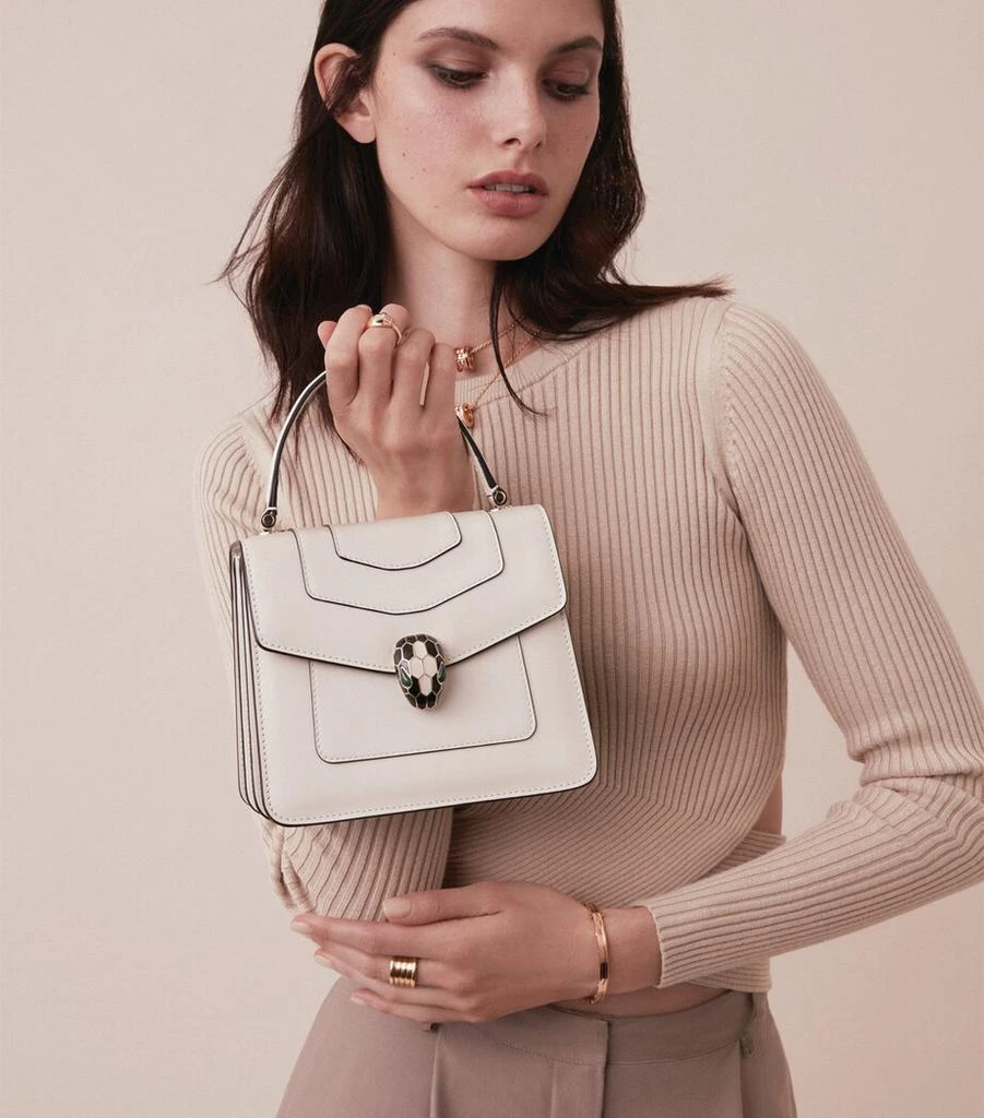 BVLGARI Serpenti Forever Top-Handle Bag 2