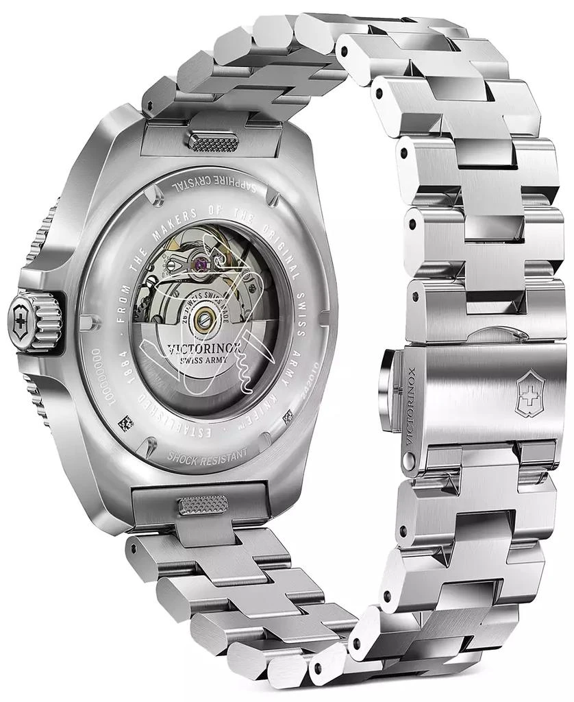 Victorinox Men's Swiss Automatic Journey 1884 Stainless Steel Bracelet Watch 43mm 5