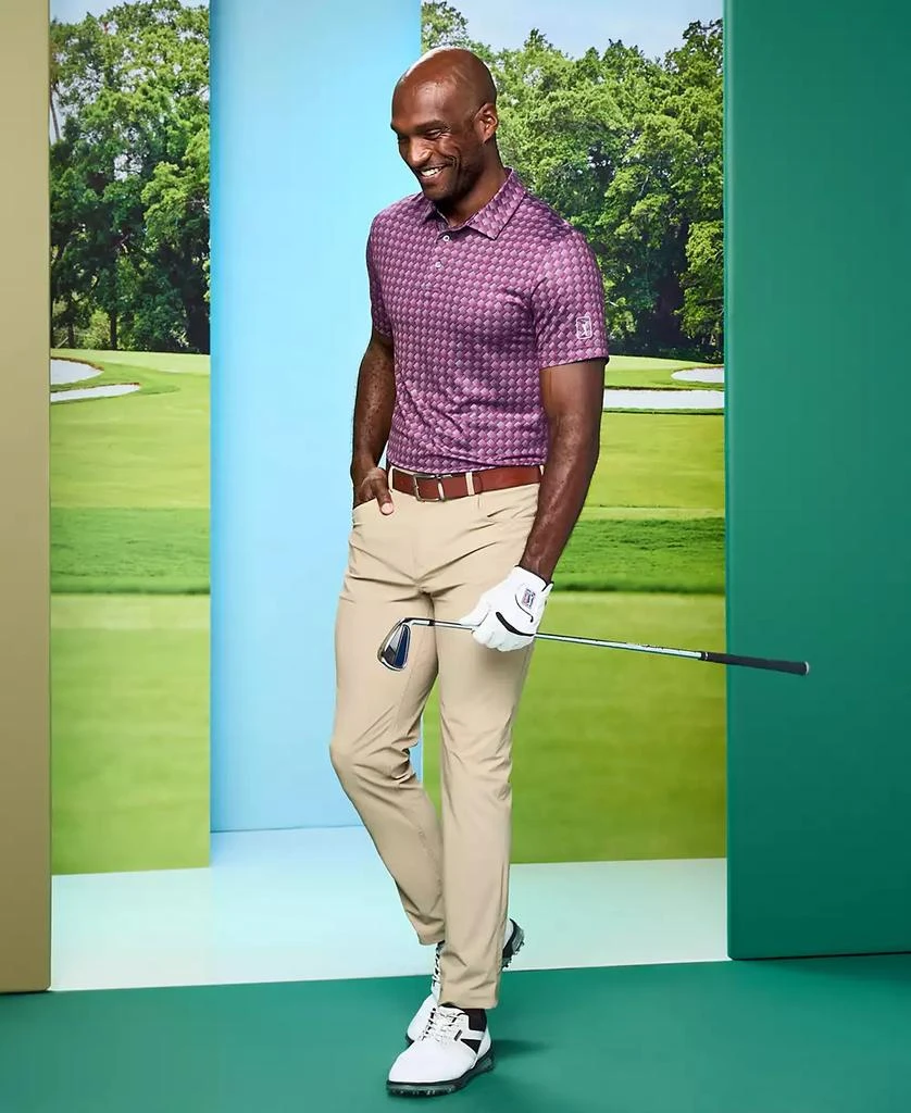 PGA TOUR Men's Moisture Wicking Active-Waistband Golf Pants 4