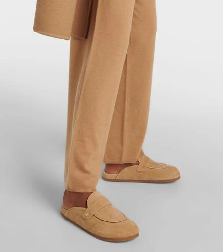 Max Mara Manly suede mules 4