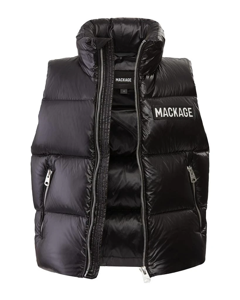 Mackage Kid's Charlee Quilted Logo Vest, Size 8-14 4