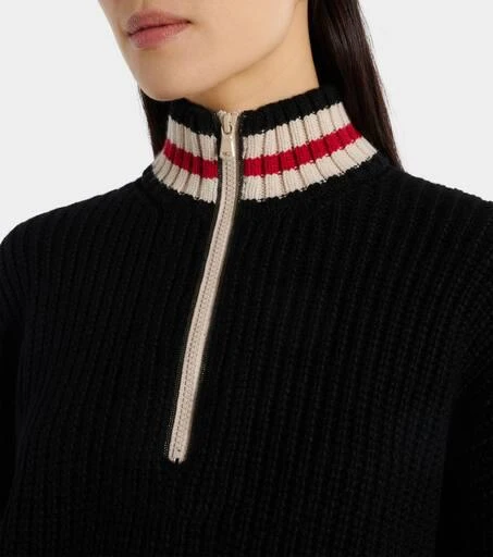 Brunello Cucinelli Wool half-zip sweater 4