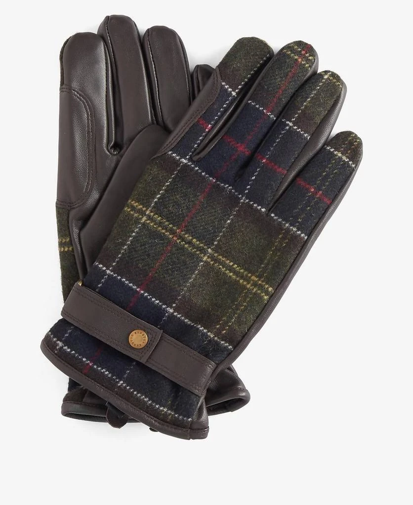 Barbour Newbrough Tartan Gloves In Classic 1