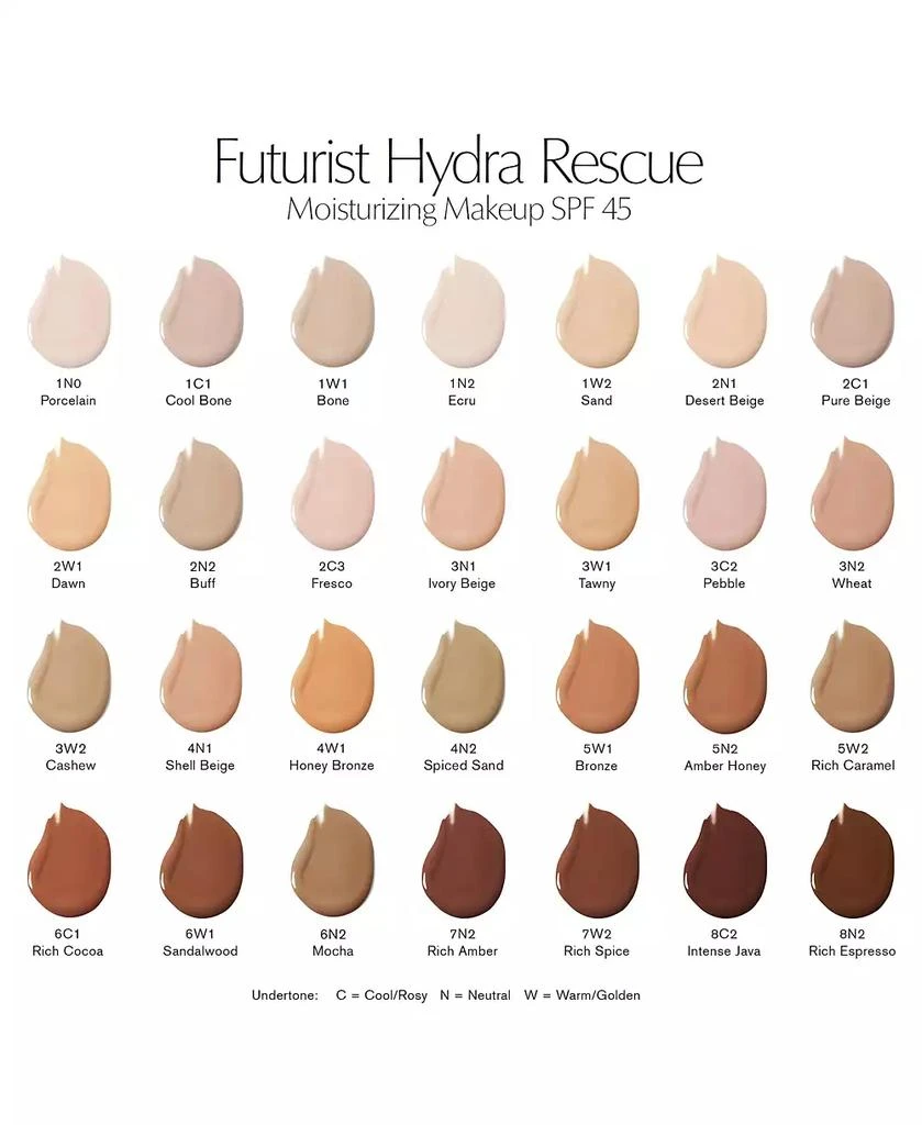 Estée Lauder Futurist Hydra Rescue Moisturizing Foundation SPF 45, 1.2 oz. 13