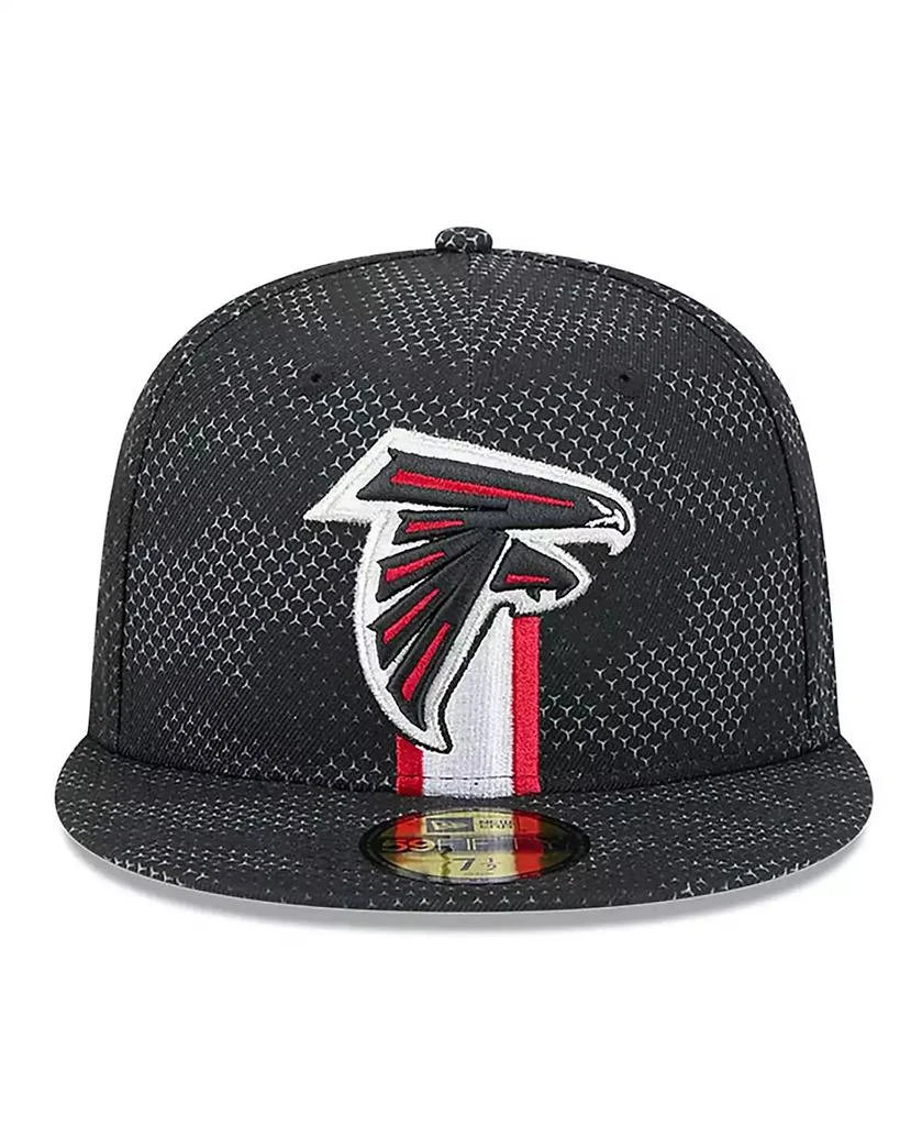 New Era Men's Black Atlanta Falcons 2024 Sideline 59FIFTY Fitted Hat 3