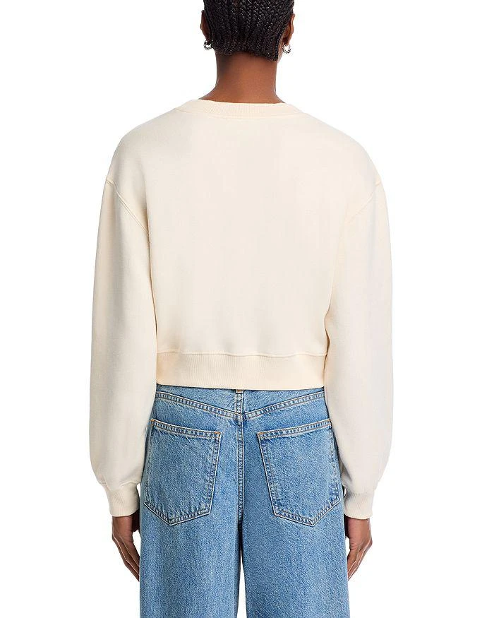 LOVESHACKFANCY Rylan Embellished Bow Sweatshirt 3