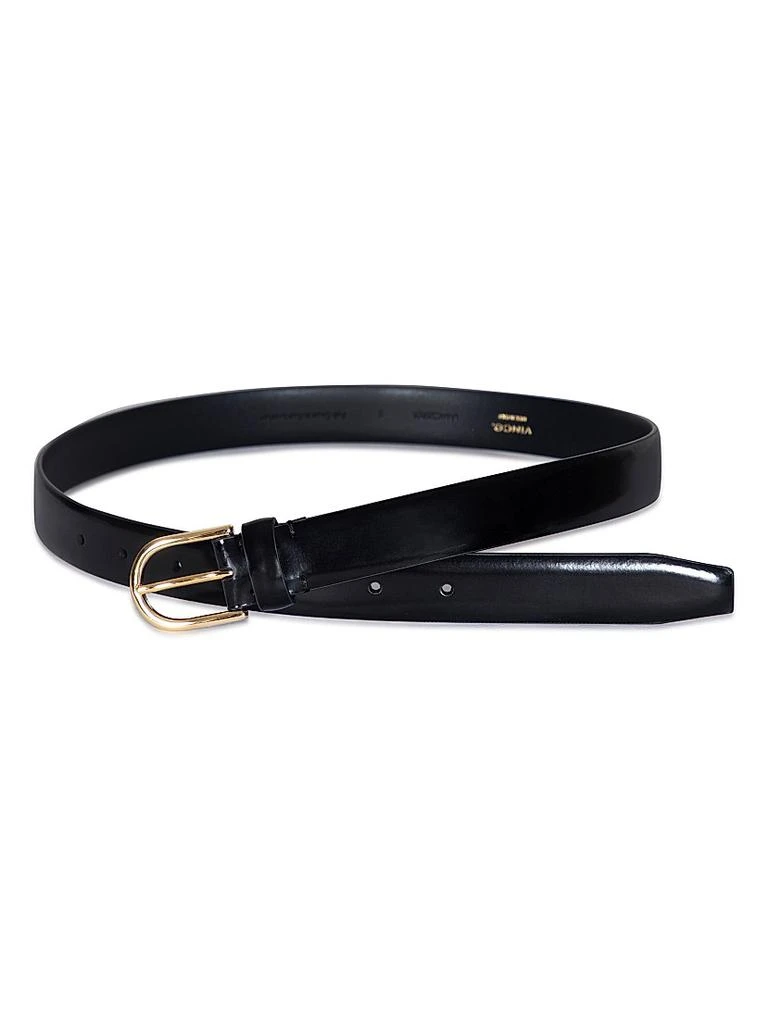 Vince Spazzolato Leather Belt - Belts - Compare Prices from  display picture 2