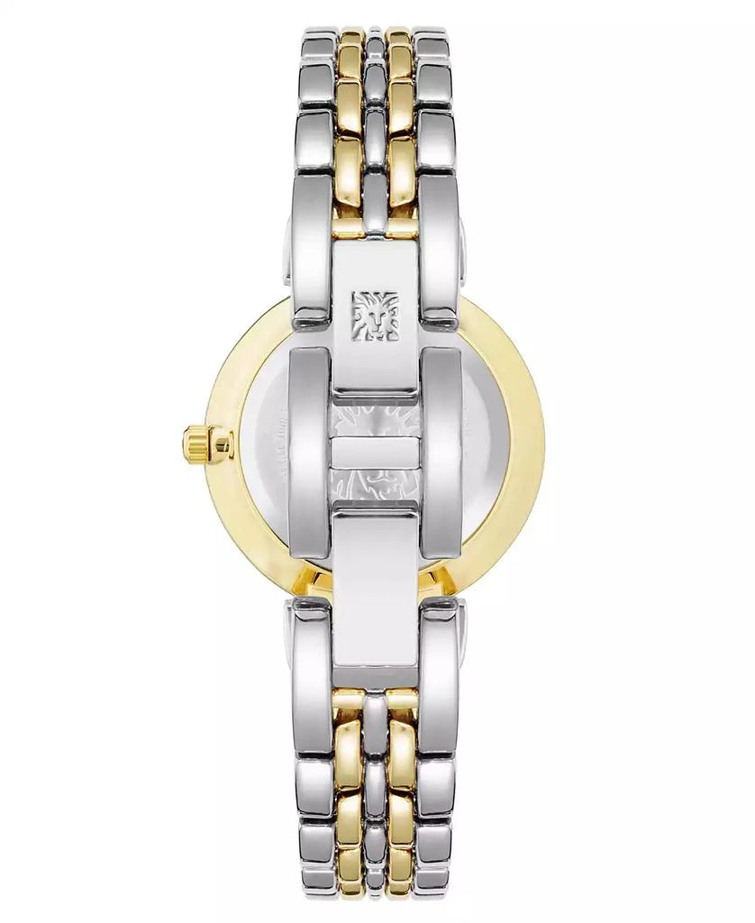 Anne Klein Women's Quartz Floral Two-Tone Metal Alloy Watch 2