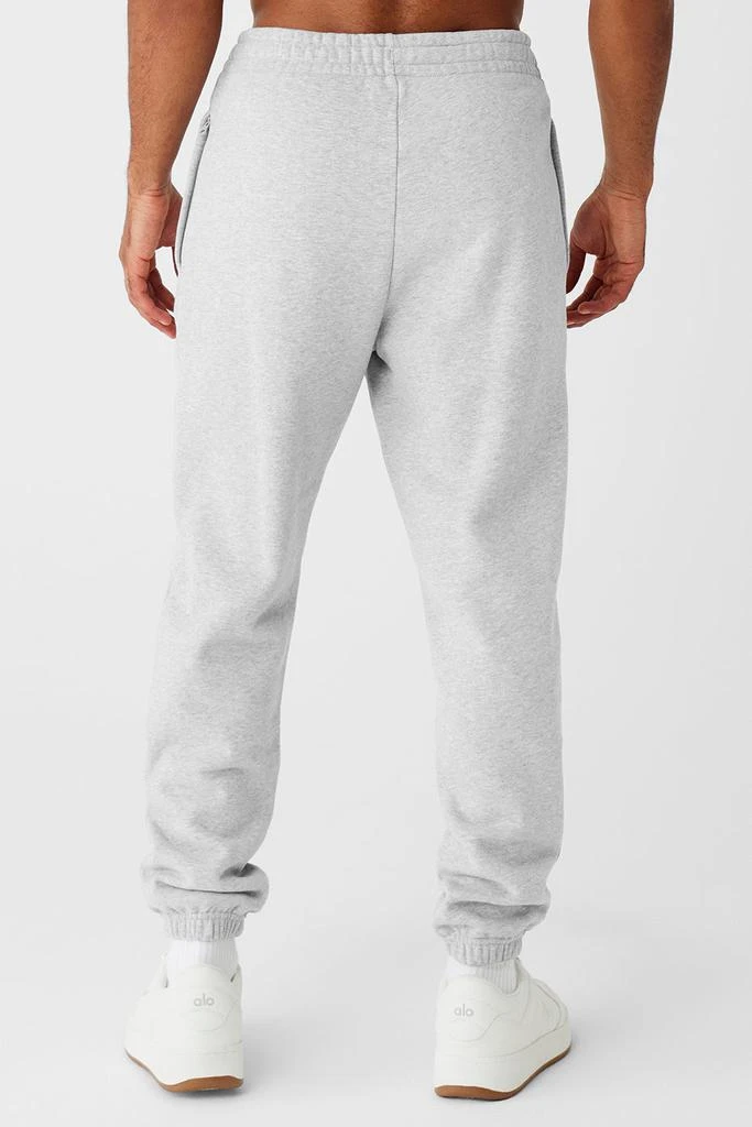 Alo Yoga Cuffed Renown Heavy Weight Sweatpant - Athletic Heather Grey 2