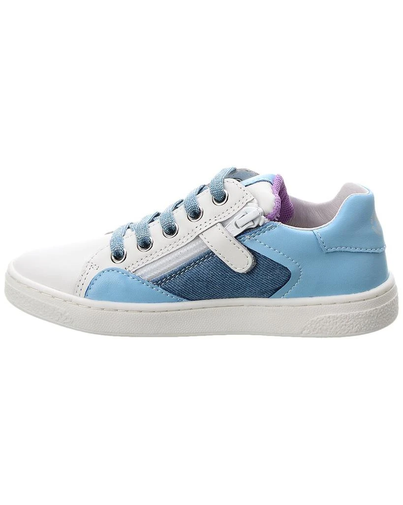 Naturino Quar Zip Canvas & Leather Sneaker 2