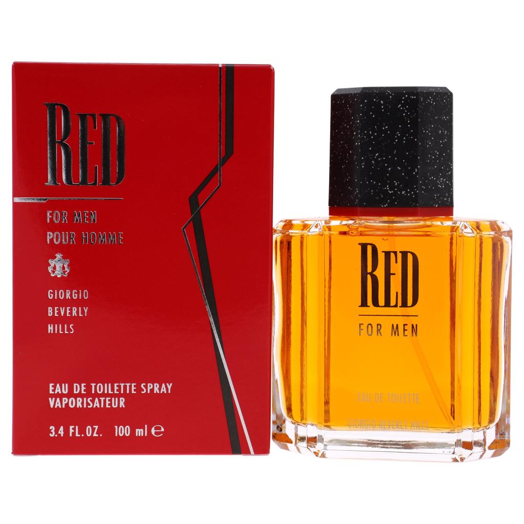 Giorgio Beverly Hills Red by  for Men - 3.4 oz EDT Spray