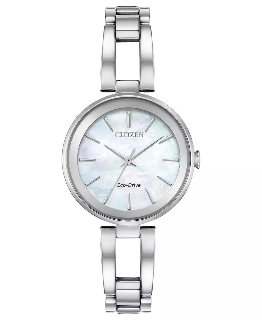 Citizen Women's Eco-Drive Axiom Stainless Steel Bracelet Watch 28mm 1