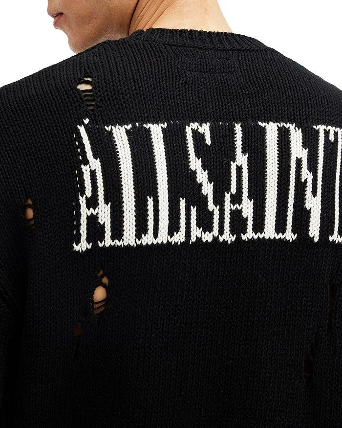 ALL SAINTS Heartcage Cotton Oversized Fit Sweater 6