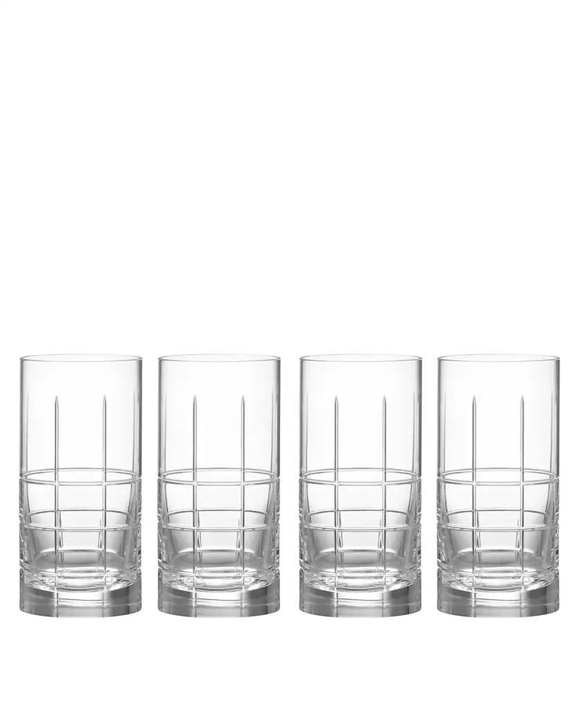 Orrefors Street Highball Barware, Set of 4