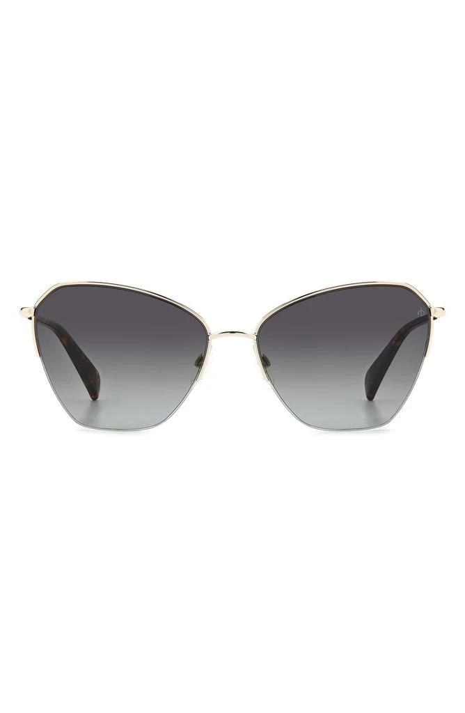 Rag & Bone 58mm Cat Eye Sunglasses 1