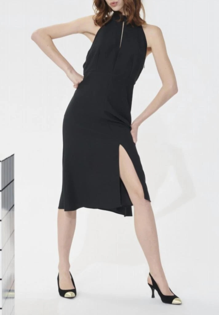 Tara Jarmon Rosalicia Dress In Noir 1