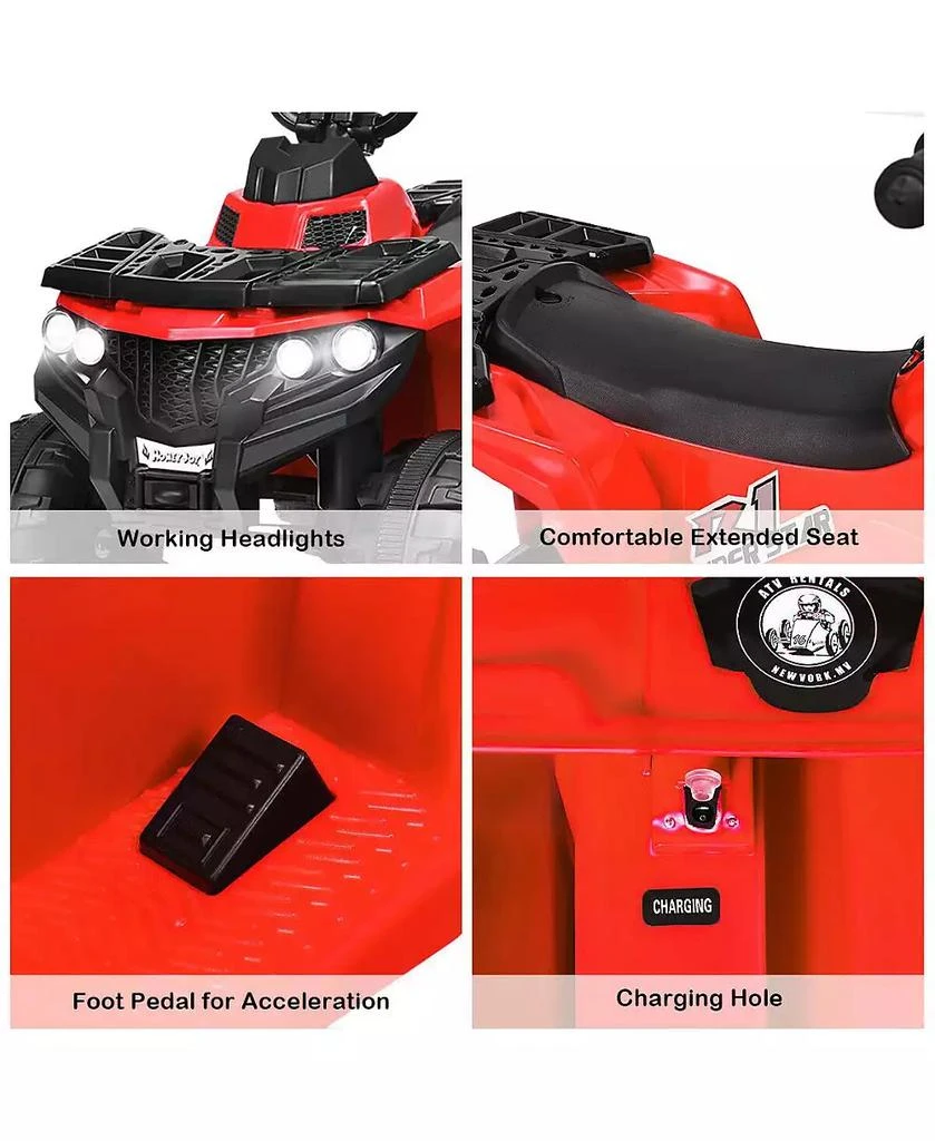 Mecale 6V Battery Powered Kids Electric Ride on ATV 10