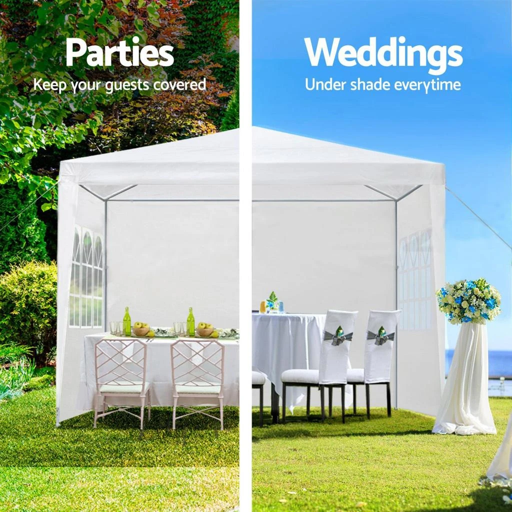 Streamdale Furniture Streamdale 10x20' Gazebo Tent with Sidewalls 3