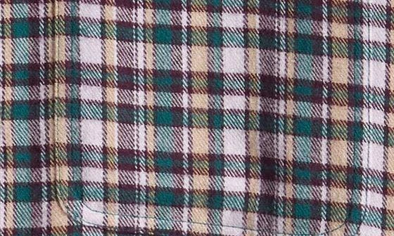 Treasure & Bond Kids' Oversize Plaid Cotton Button-Up Shirt 3