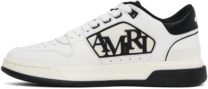 AMIRI White & Black Classic Low Sneakers 3
