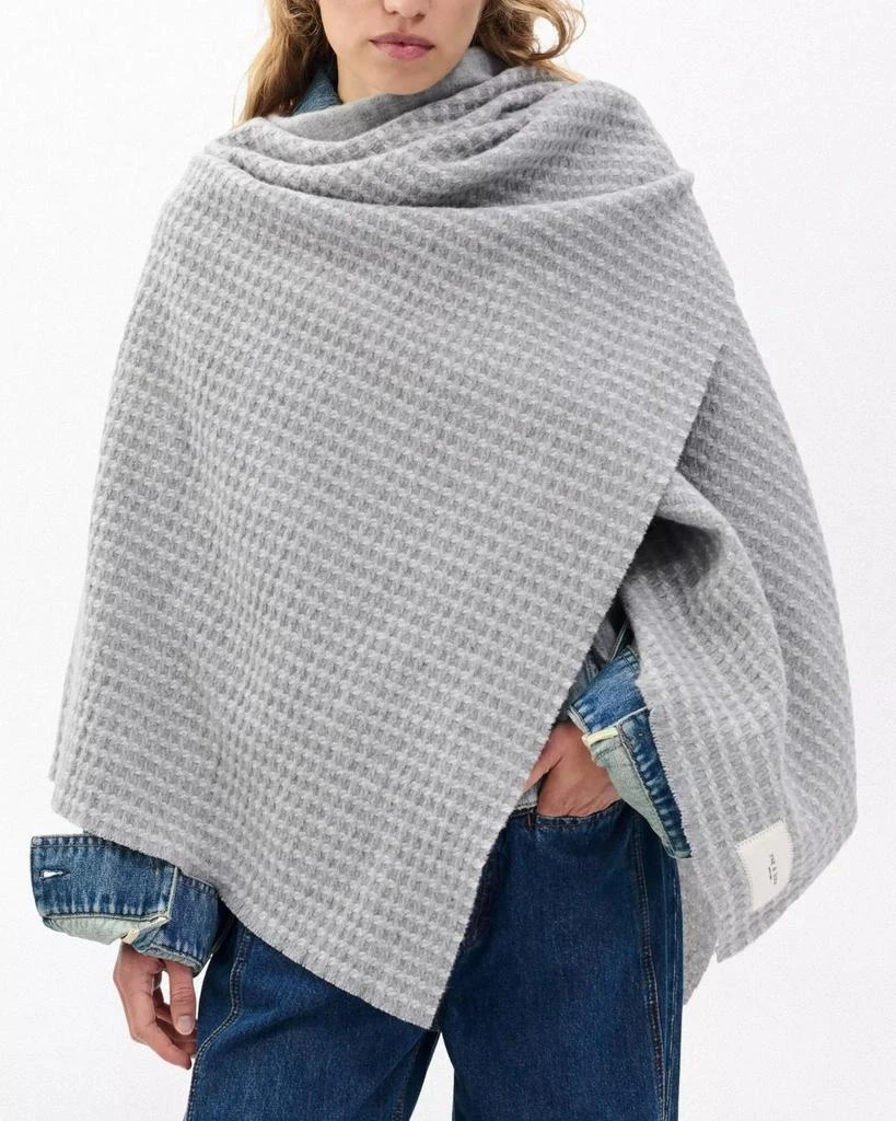 Rag
Bone Joni Waffle Poncho In Grey