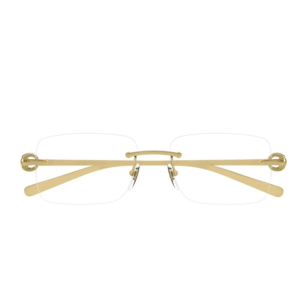 Gucci Gucci Gg1703o Linea Horsebit 003 Gold Trasparent Glasses 1