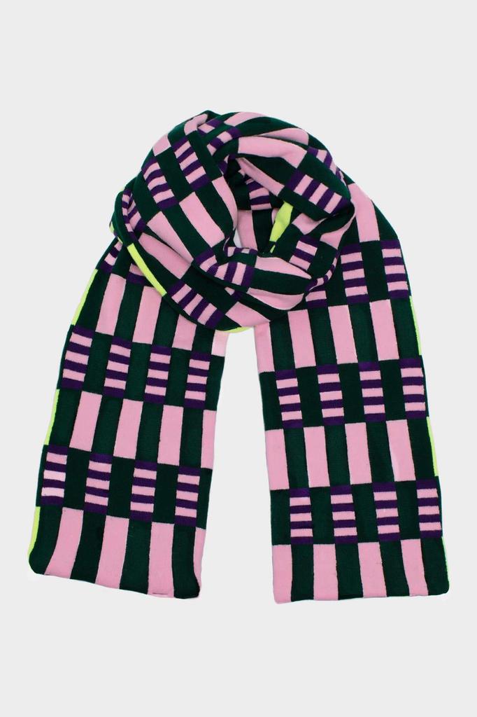 Los Angeles Apparel JQSCARF21 - Misaligned Stripe Scarf