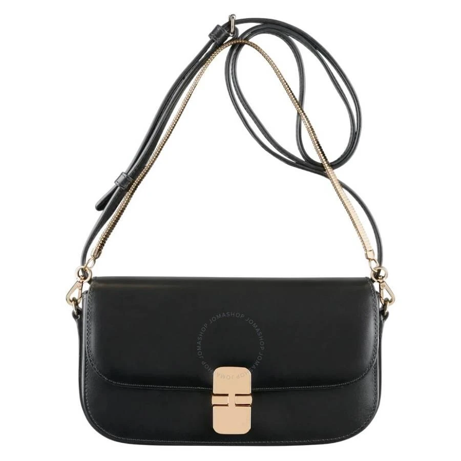 A.P.C. A.P.C. Grace Leather Chain Clutch Bag 1