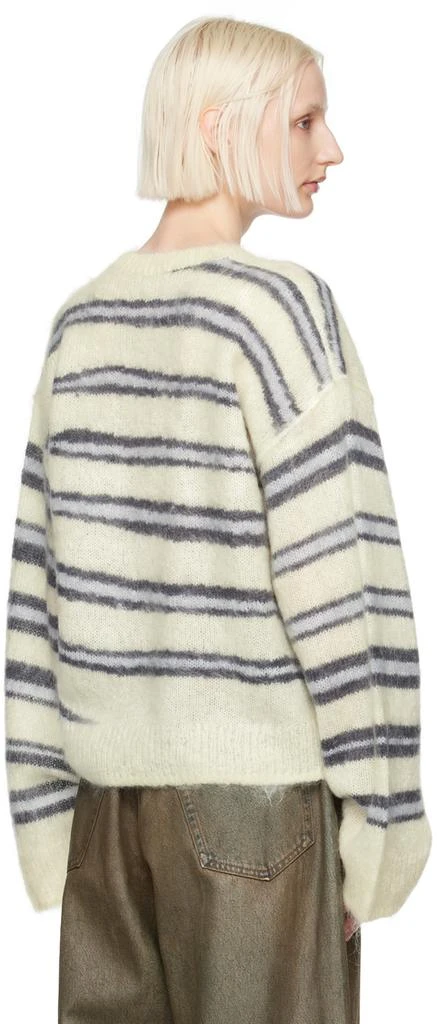 Acne Studios Yellow & Blue Striped Sweater 3