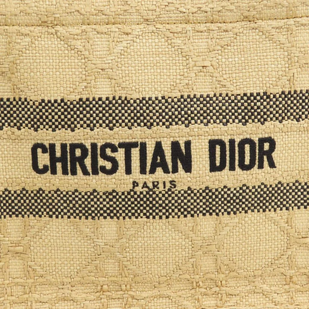 Dior Dior Beige Raffia Small Book Tote Tote Bag 4