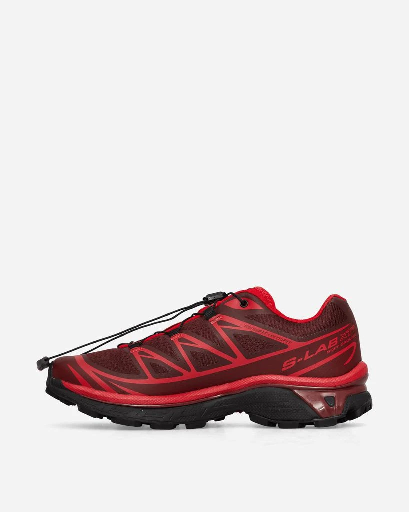Salomon XT-6 Sneakers Rum Raisin / Red / Fired Brick 4